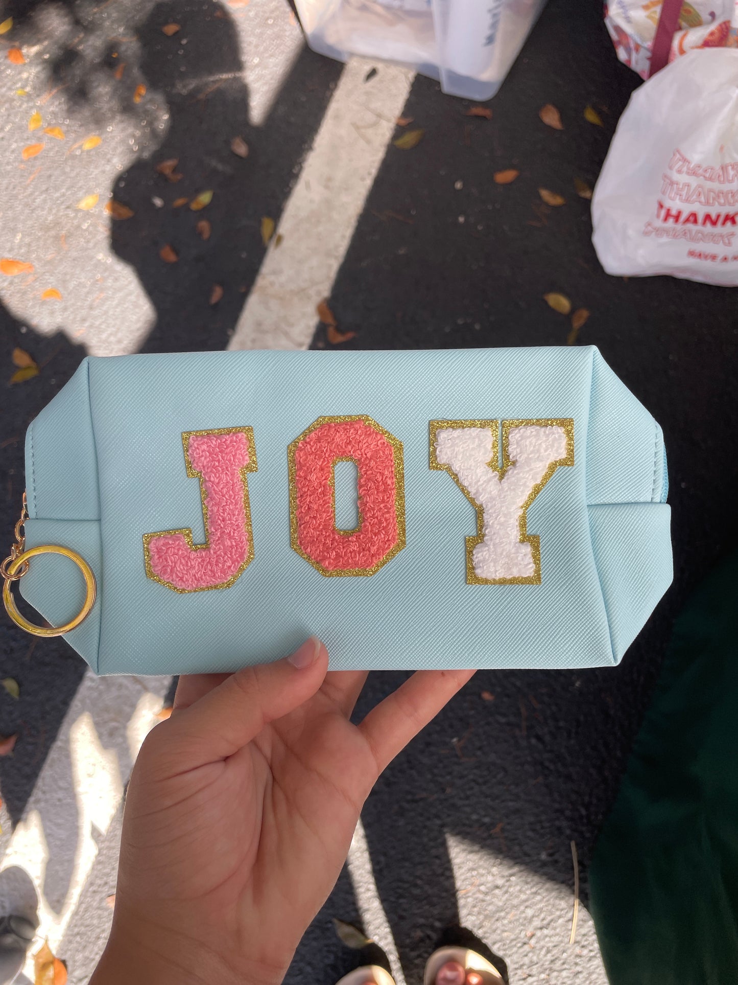 Customized toiletry bags