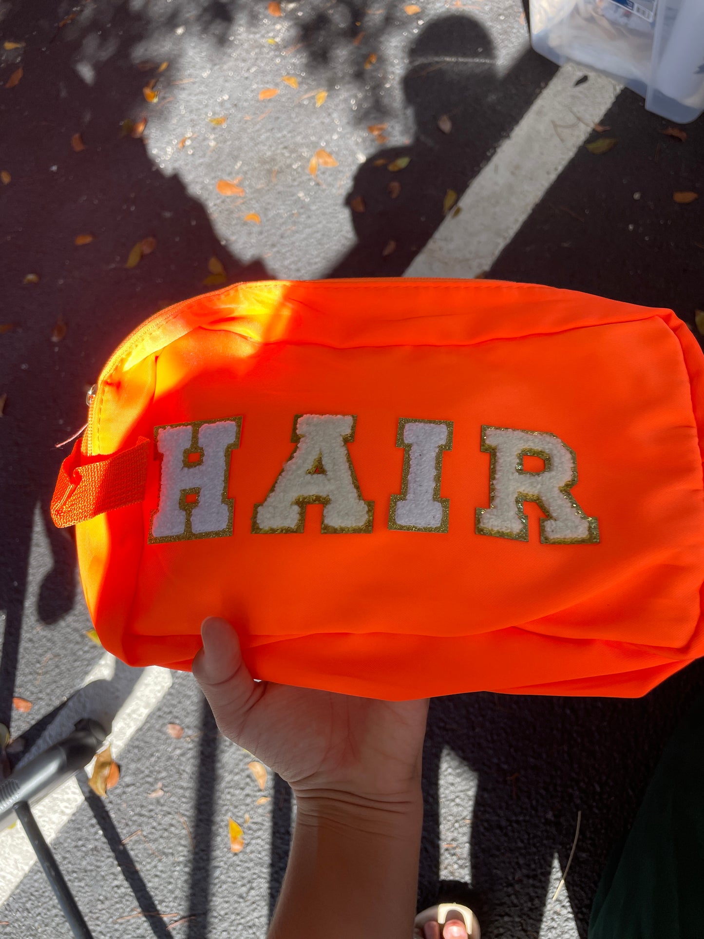 Customized toiletry bags
